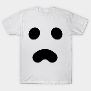 Spooky Ghost Face T-Shirt